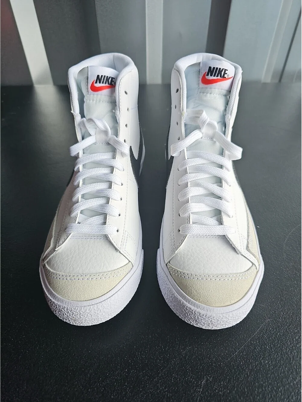 Size 6 (GS) - Nike Blazer Mid 77 White Black
